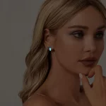 Kolczyki w stylu świetlików PANDORA - BSE962
