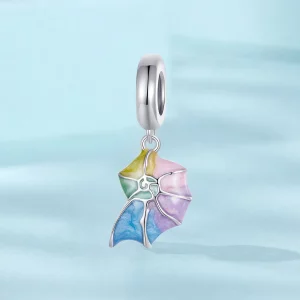 Neonowa zawieszka muszla w stylu PANDORA - SCC2709