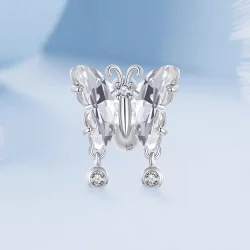 Zawieszka w kształcie motyla w stylu PANDORA - BSC965