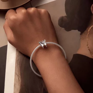 Zawieszka w kształcie motyla w stylu PANDORA - BSC965