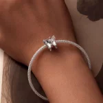Zawieszka w kształcie motyla w stylu PANDORA - BSC965