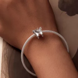 Zawieszka w kształcie motyla w stylu PANDORA - BSC965