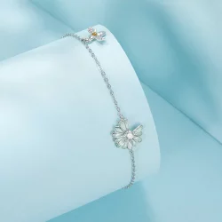 Bransoletka PANDORA w stylu stokrotki - SCB270