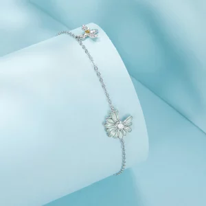 Bransoletka PANDORA w stylu stokrotki - SCB270