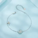 Bransoletka PANDORA w stylu stokrotki - SCB270