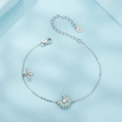 Bransoletka PANDORA w stylu stokrotki - SCB270