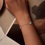 Bransoletka PANDORA w stylu stokrotki - SCB270