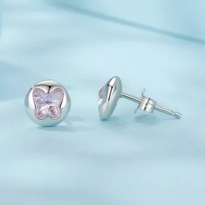 Kolczyki motyle w stylu PANDORA - SCE1730
