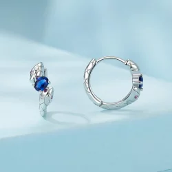 Kolczyki w kształcie węża w stylu PANDORA - SCE1732