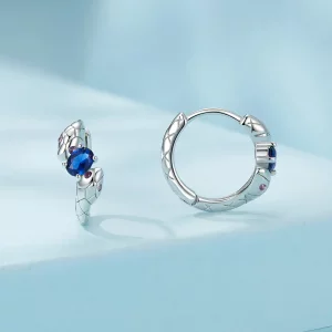 Kolczyki w kształcie węża w stylu PANDORA - SCE1732