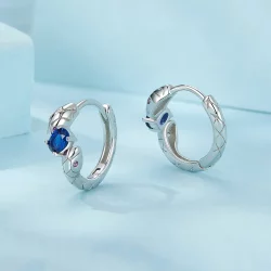 Kolczyki w kształcie węża w stylu PANDORA - SCE1732