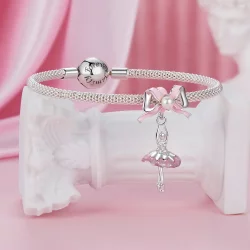 Koraliki baletnicy w stylu PANDORA - SCC2760