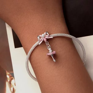 Koraliki baletnicy w stylu PANDORA - SCC2760