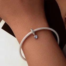 Koraliki dystansowe inteligentne serce w stylu PANDORA - SCC2755