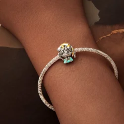 Koraliki kotka w stylu PANDORA - SCC2719
