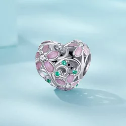 Koraliki kwiatowe w stylu PANDORA - SCC2739