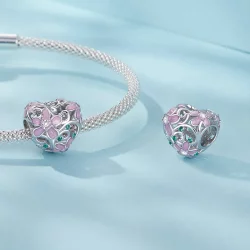 Koraliki kwiatowe w stylu PANDORA - SCC2739