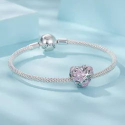 Koraliki kwiatowe w stylu PANDORA - SCC2739