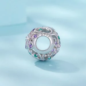 Koraliki kwiatowe w stylu PANDORA - SCC2741