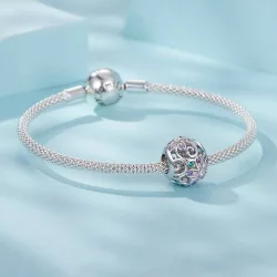 Koraliki kwiatowe w stylu PANDORA - SCC2741
