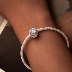 Koraliki kwiatowe w stylu PANDORA - SCC2741