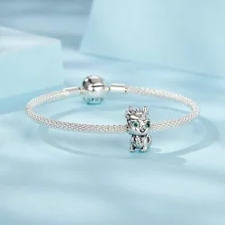 Koraliki małego smoka w stylu PANDORA - SCC2720