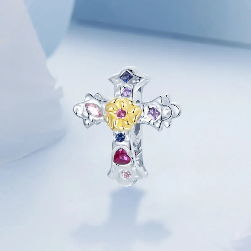 (zdjęcie do) Krzyż w stylu vintage PANDORA - BSC1005 - Wyświetl 2