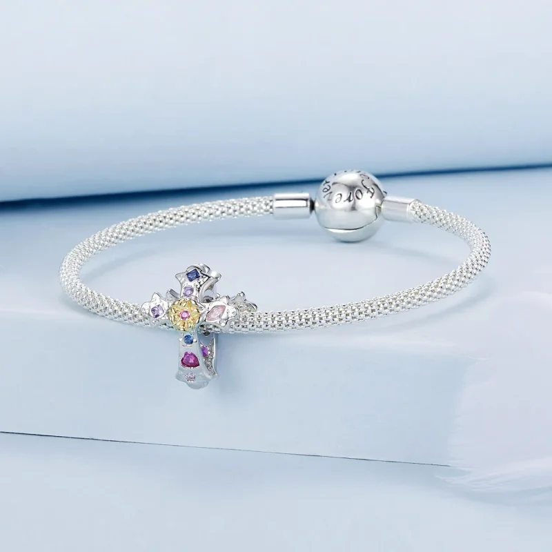 (zdjęcie do) Krzyż w stylu vintage PANDORA - BSC1005 - Wyświetl 3