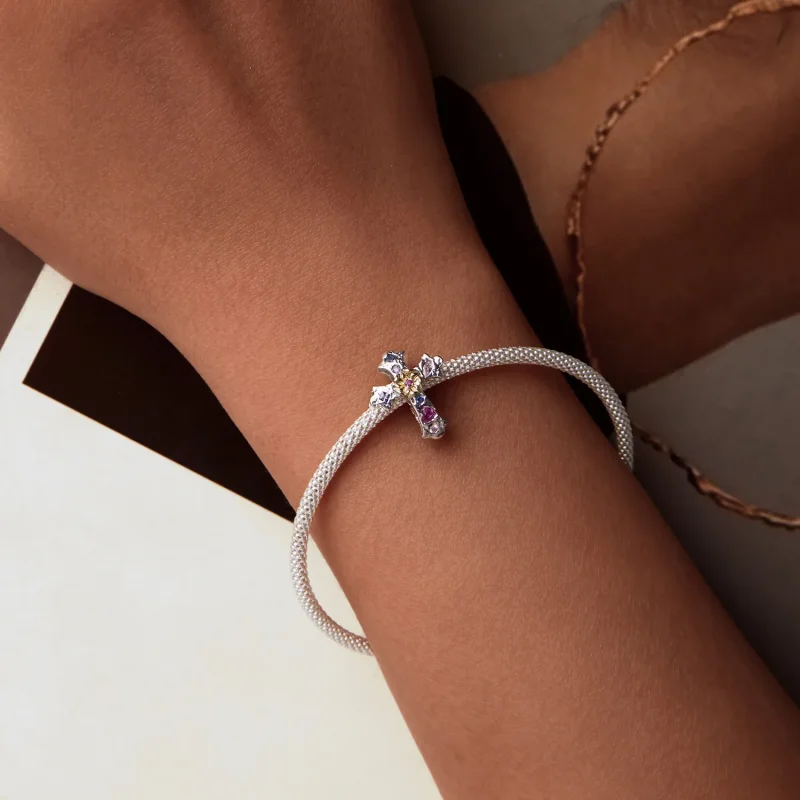 (zdjęcie do) Krzyż w stylu vintage PANDORA - BSC1005 - Wyświetl 5