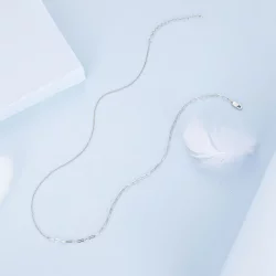 Modny łańcuszek w stylu PANDORA - BSA007