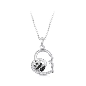 Naszyjnik Panda w stylu PANDORA - SCN515