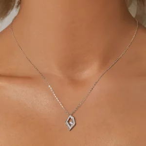 Naszyjnik w geometrycznym stylu PANDORA - SCN517