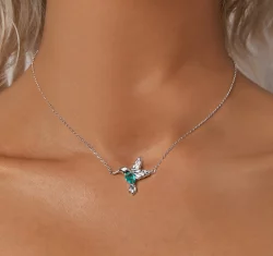 Naszyjnik w stylu kolibra PANDORA - BSN378