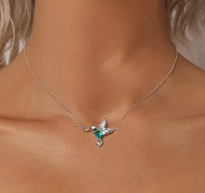 Naszyjnik w stylu kolibra PANDORA - BSN378