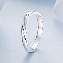 Prosty pierścionek w stylu PANDORA - BSR524