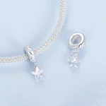 Silikonowe koraliki dystansowe w stylu PANDORA Starlight - BSC984