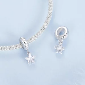 Silikonowe koraliki dystansowe w stylu PANDORA Starlight - BSC984