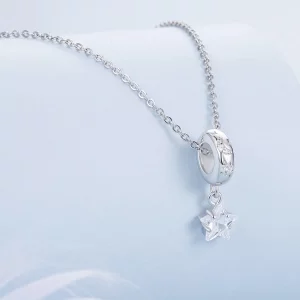 Silikonowe koraliki dystansowe w stylu PANDORA Starlight - BSC984