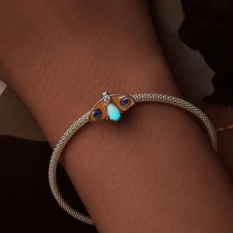 (zdjęcie do) Świecący latający motyl w stylu PANDORA - SCC2733 - Wyświetl 5
