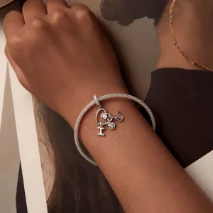 Wisiorek w stylu walentynkowym z literą miłosną w stylu PANDORA - BSC972