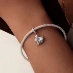 Wisiorek ze skrzydłami miłości w stylu PANDORA na Dzień Matki - BSC1001