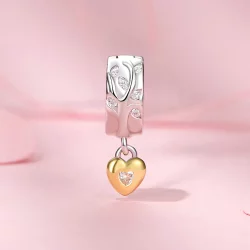 Zawieszka z klamrą w kształcie drzewa życia w stylu PANDORA - BSC1003