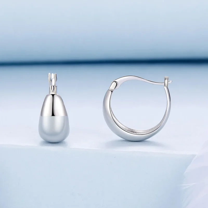 (zdjęcie do) Zawieszka z mocną metalową klamrą w stylu PANDORA - BSE967 - Wyświetl 2