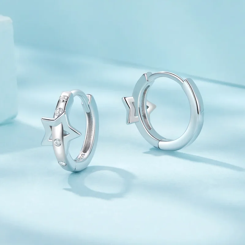 (zdjęcie do) Zawieszki do paska w kształcie gwiazdy PANDORA - SCE1726 - Wyświetl 3