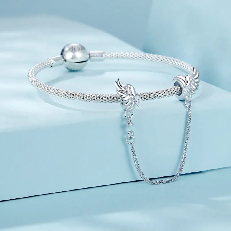 (zdjęcie do) Łańcuszek zabezpieczający PANDORA Style Wing - SCC2779 - Wyświetl 3