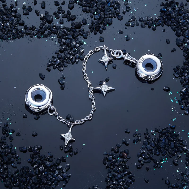 (zdjęcie do) Łańcuszek zabezpieczający Starburst typu PANDORA - SCC2789 - Wyświetl 5