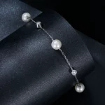 Bransoletka PANDORA Style Morski Rytm 0,1 ct (z jednym certyfikatem) - MSB017