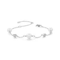 Bransoletka PANDORA Style Morski Rytm 0,1 ct (z jednym certyfikatem) - MSB017