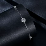 Bransoletka PANDORA Style Starry Moissanite (z jednym certyfikatem) - MSB018