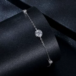 Bransoletka PANDORA Style Starry Moissanite (z jednym certyfikatem) - MSB018